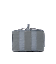 Back view of 9 X 6 Velcro Pouch in Asphalt |color_asphalt