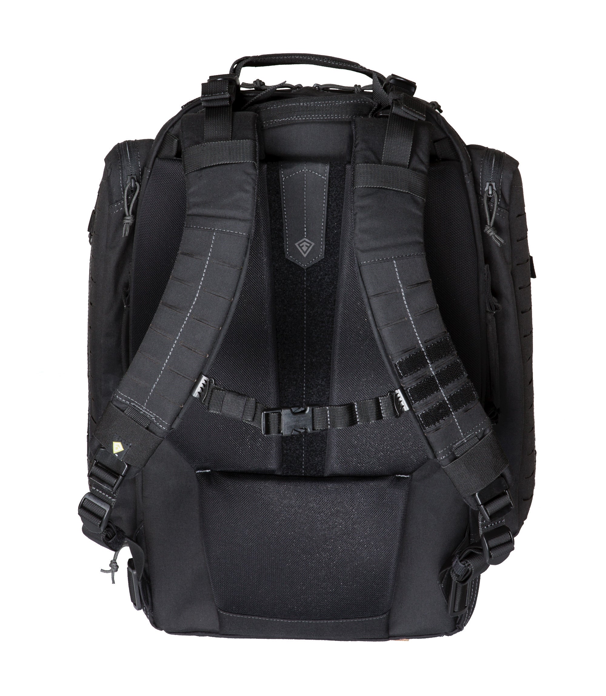 Back of Tactix 3-Day Plus Backpack 62L in Black |color_black