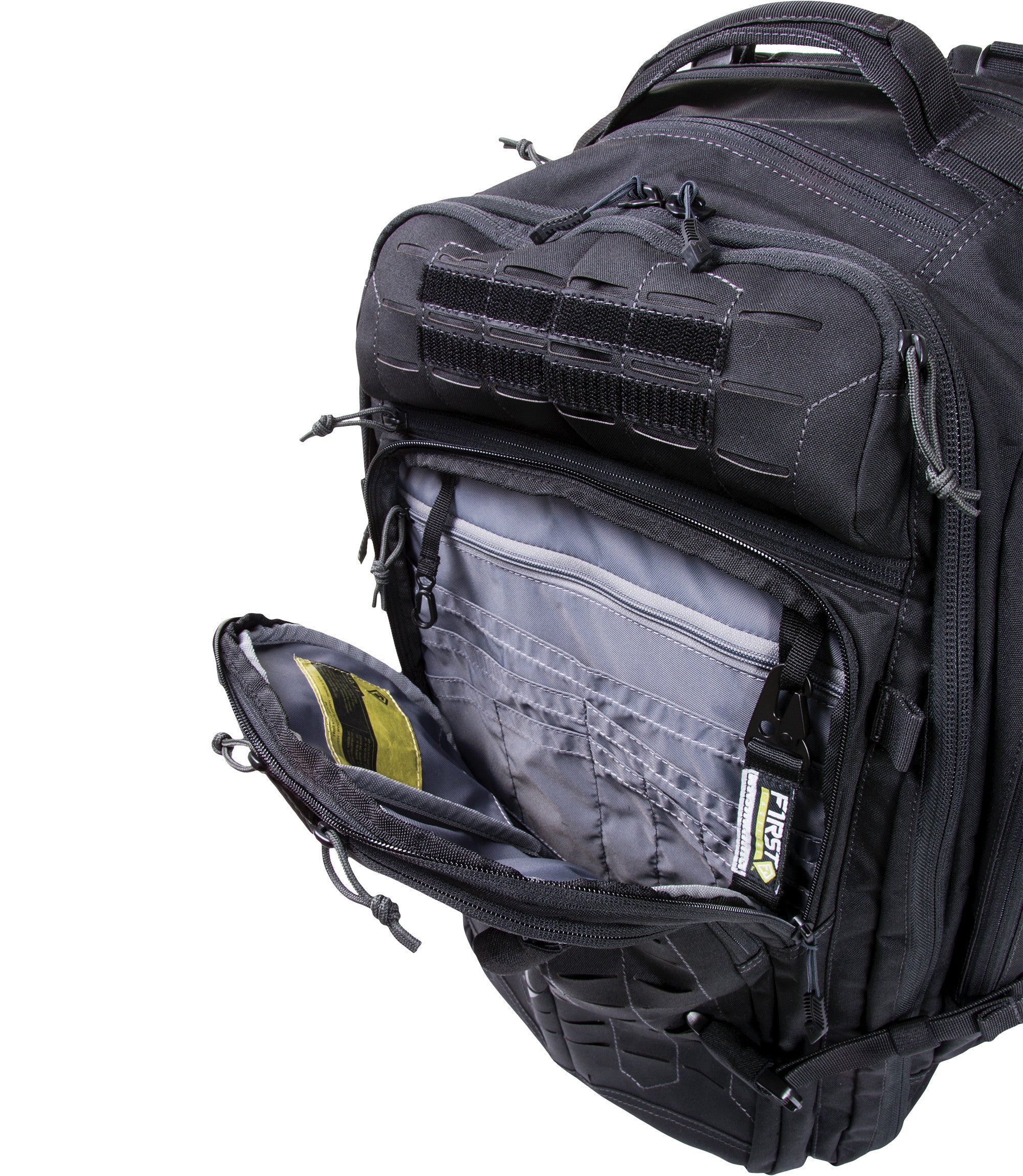Detail of Tactix 3-Day Plus Backpack 62L in Black |color_black