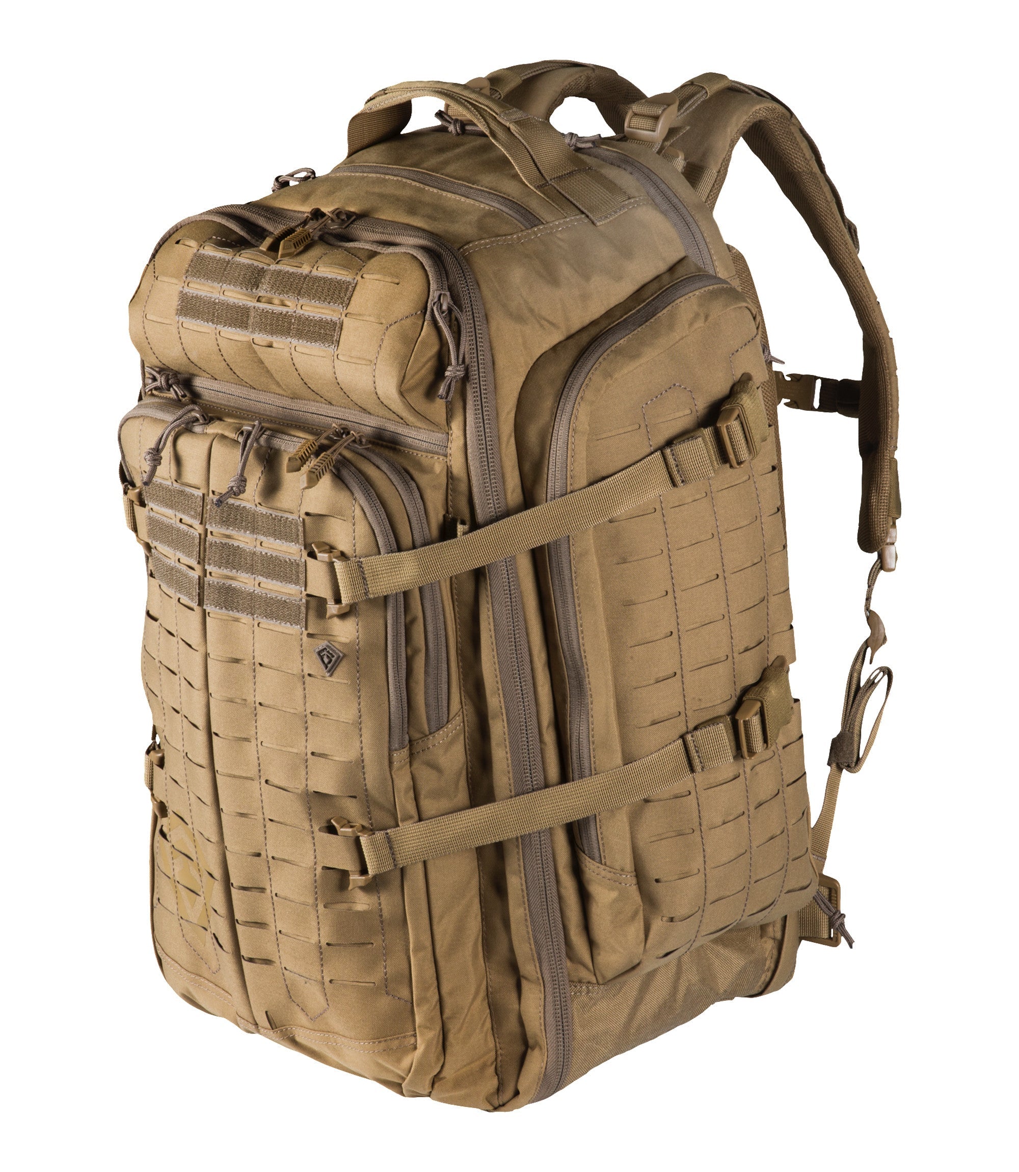Front of Tactix 3-Day Plus Backpack 62L in Coyote |color_coyote
