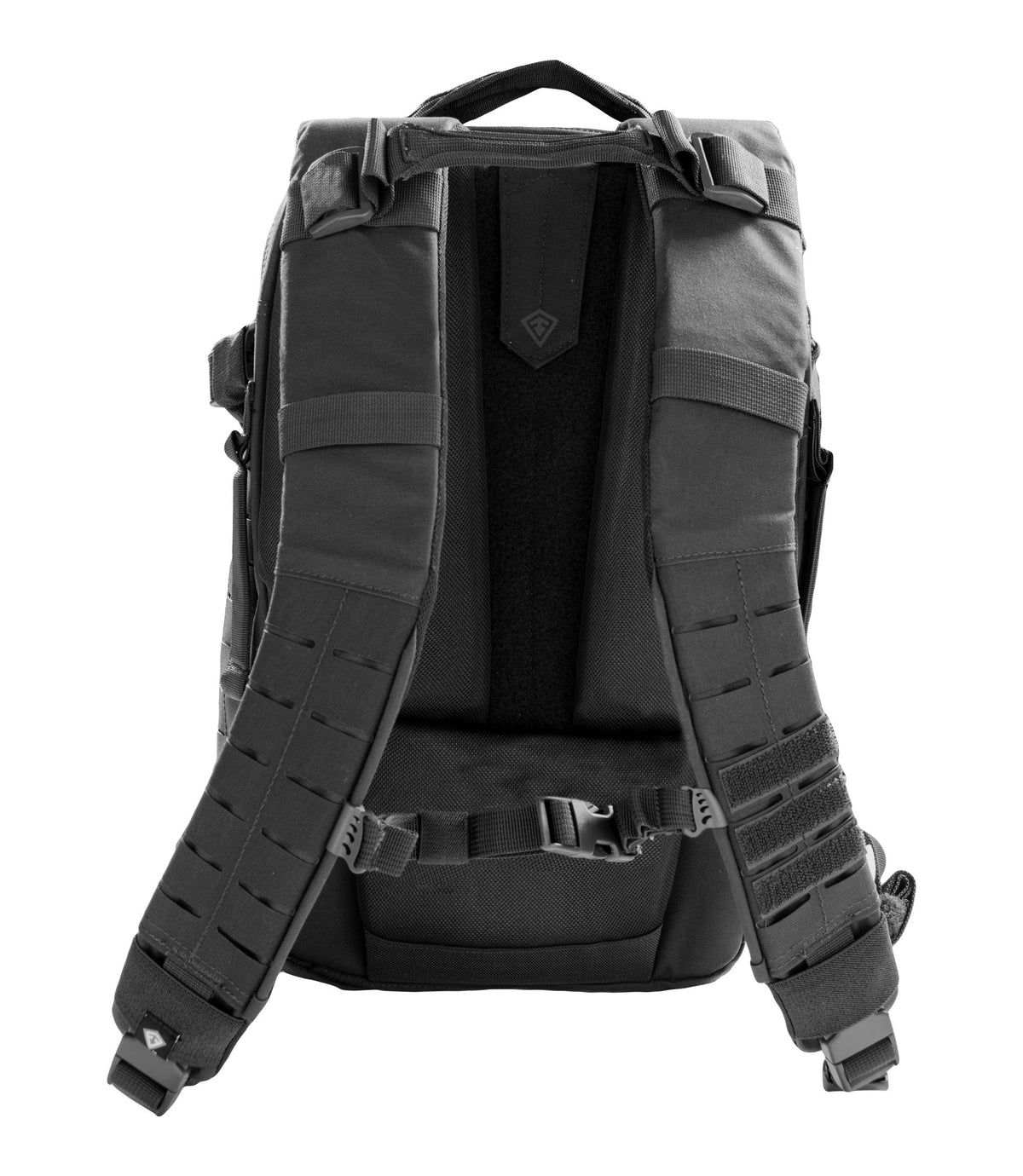 Back of Tactix Half-Day Plus Backpack 27L in Black |color_black