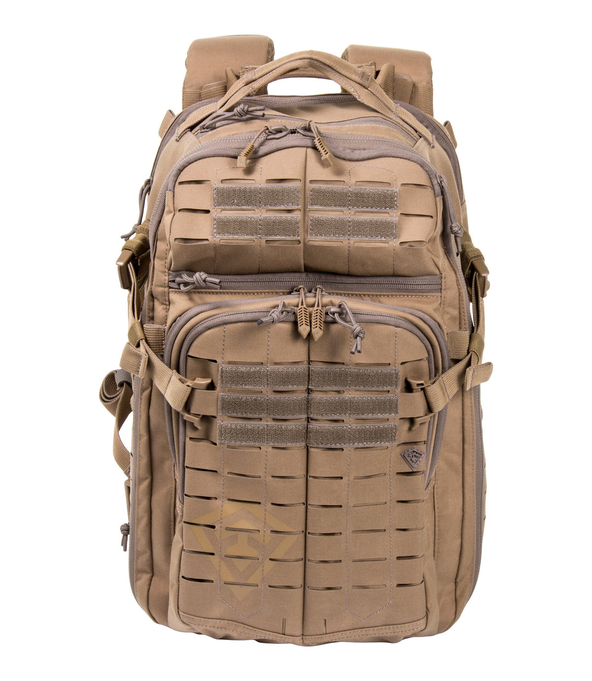 Front of Tactix Half-Day Plus Backpack 27L in Coyote |color_coyote