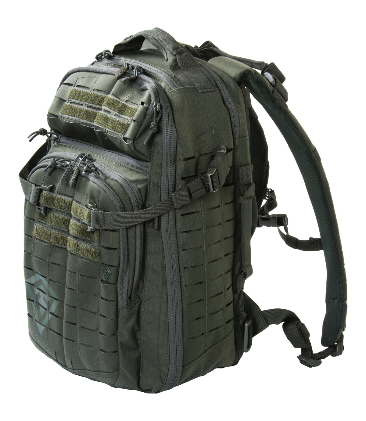 Front of Tactix Half-Day Plus Backpack 27L in OD Green |color_od green