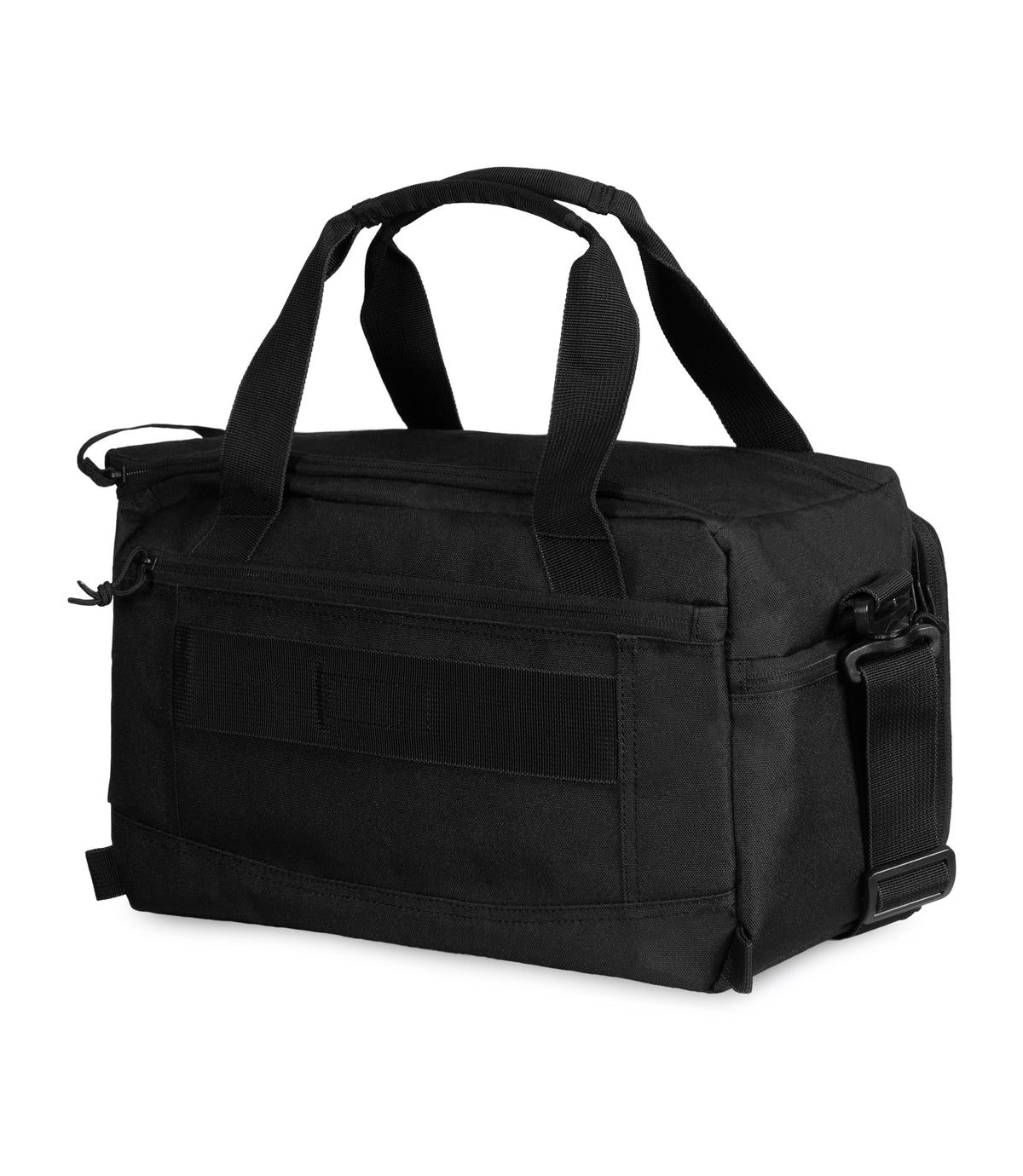 Back of Caliber Range Bag 18L in Black |color_black