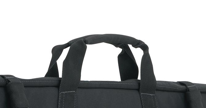 Black 36 inch rifle sleeve handles