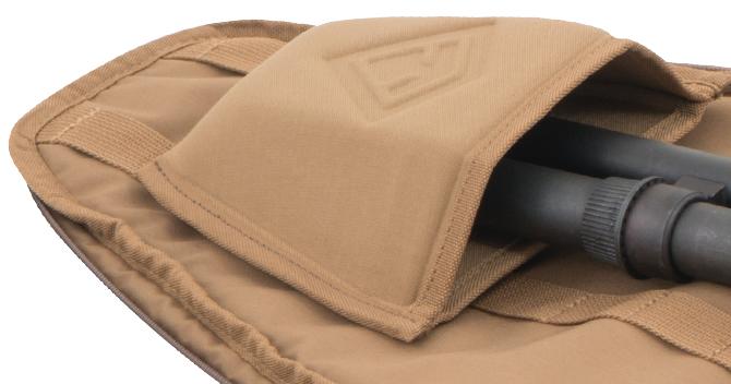 Coyote 42 inch rifle sleeve compression molded cup