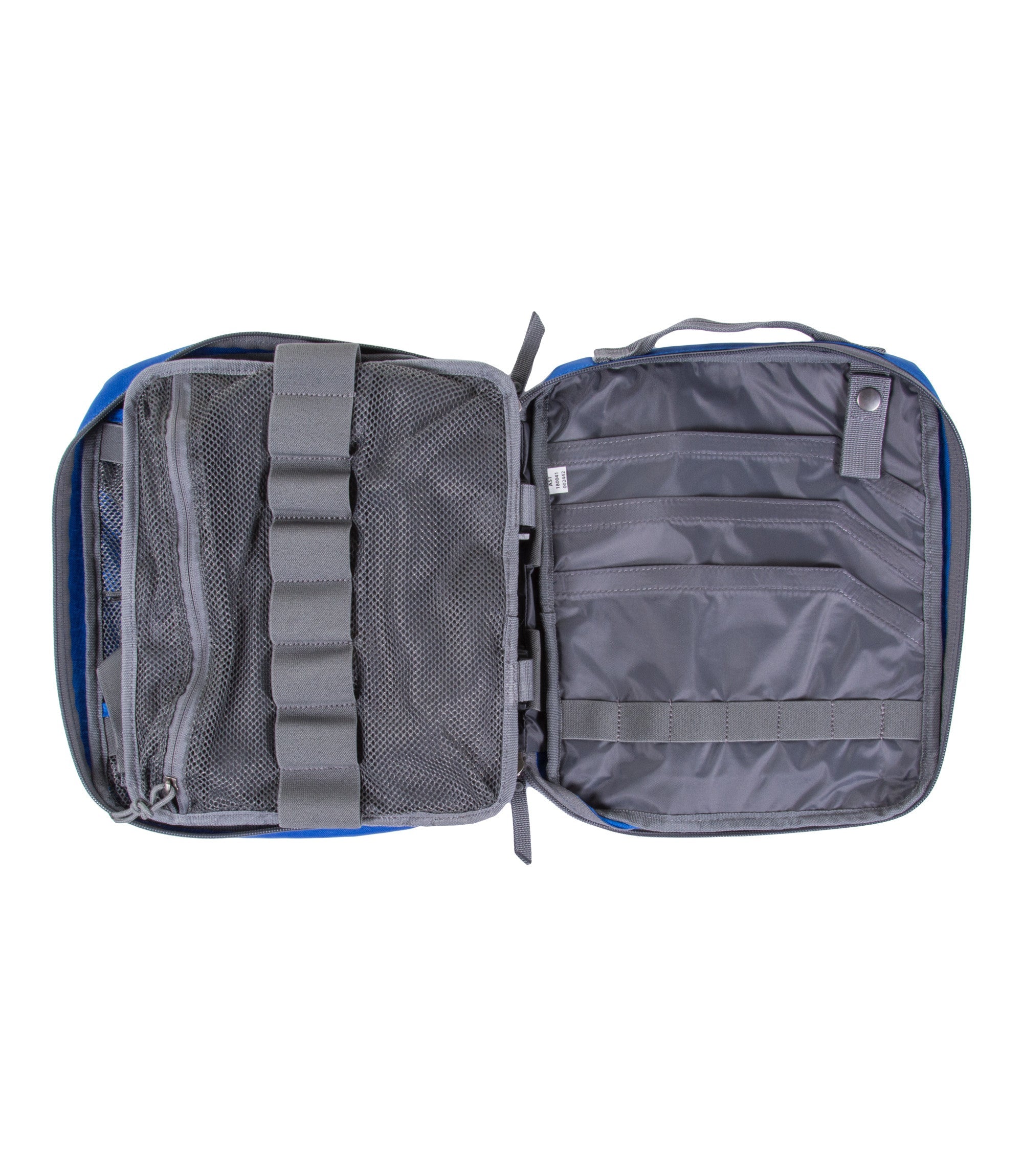 Open Top of Airway Kit in Blue |color_blue