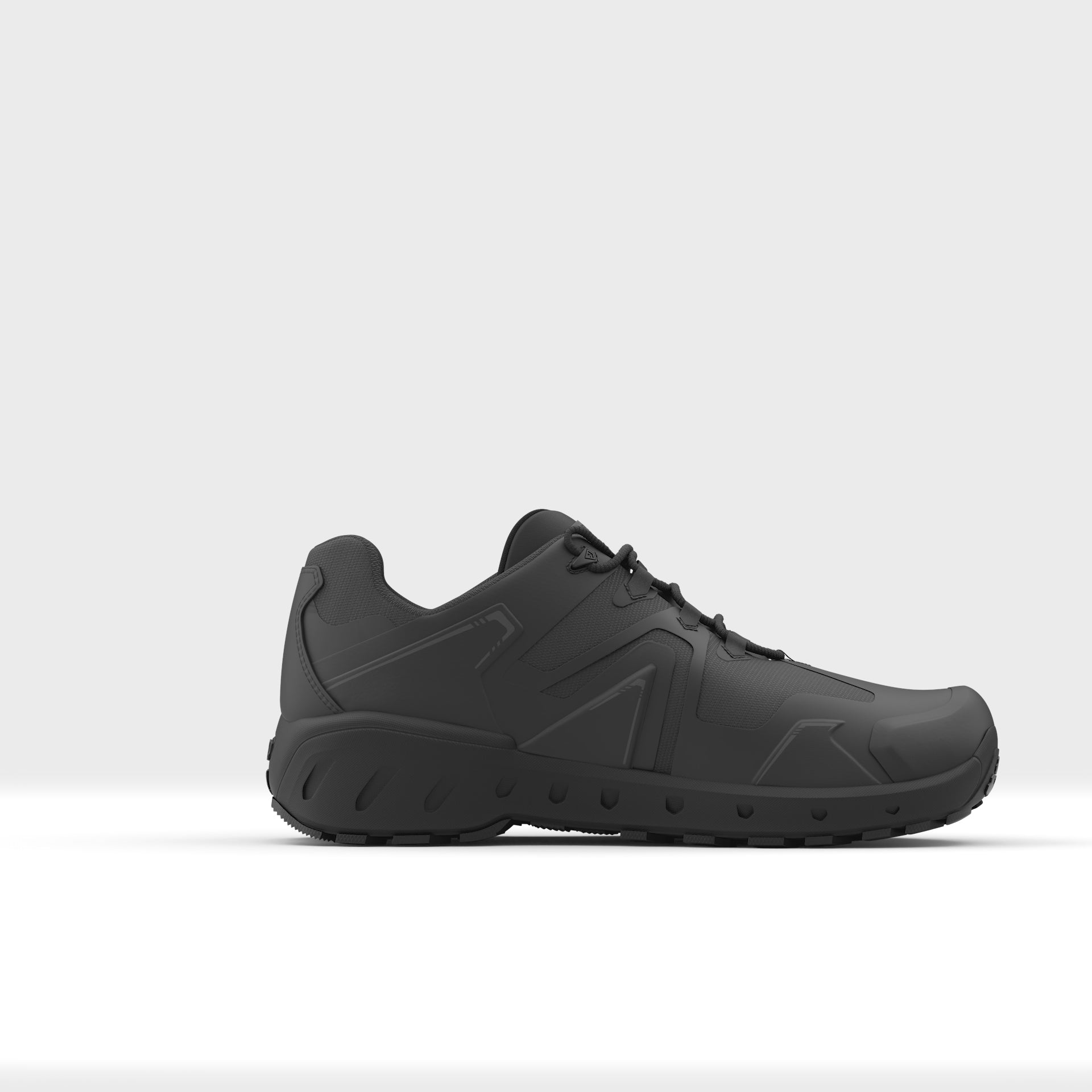 360 video of Men's 3" AERO-TAC Low Shoe in color black |color_black
