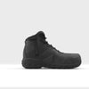 360 video of Men's 5" AERO-TAC Safety Toe Side-Zip Mid Boot in black |color_black