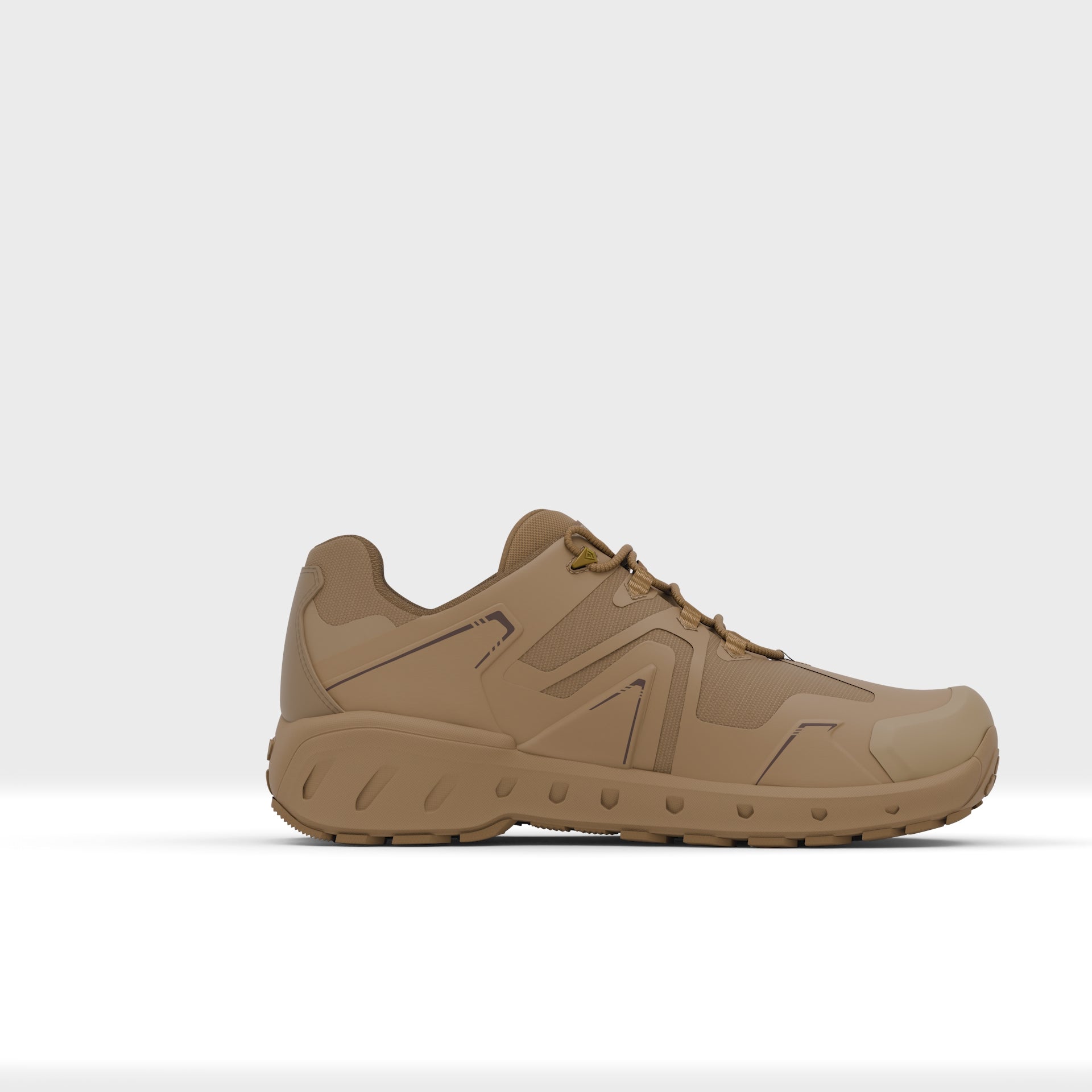 360 video of 3 inch AERO-TAC low boot in color coyote |color_coyote
