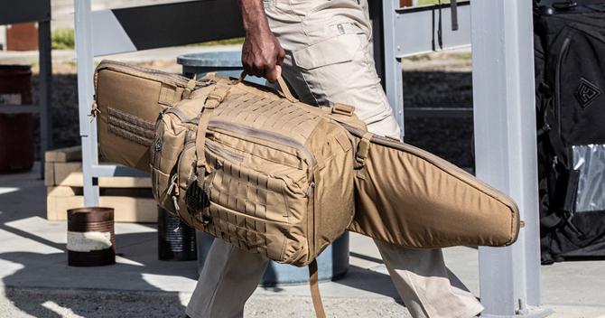 50" Rifle Sleeve and Tactix 1 Day Backpack - HOOK AND HANG THRU™ SYSTEM