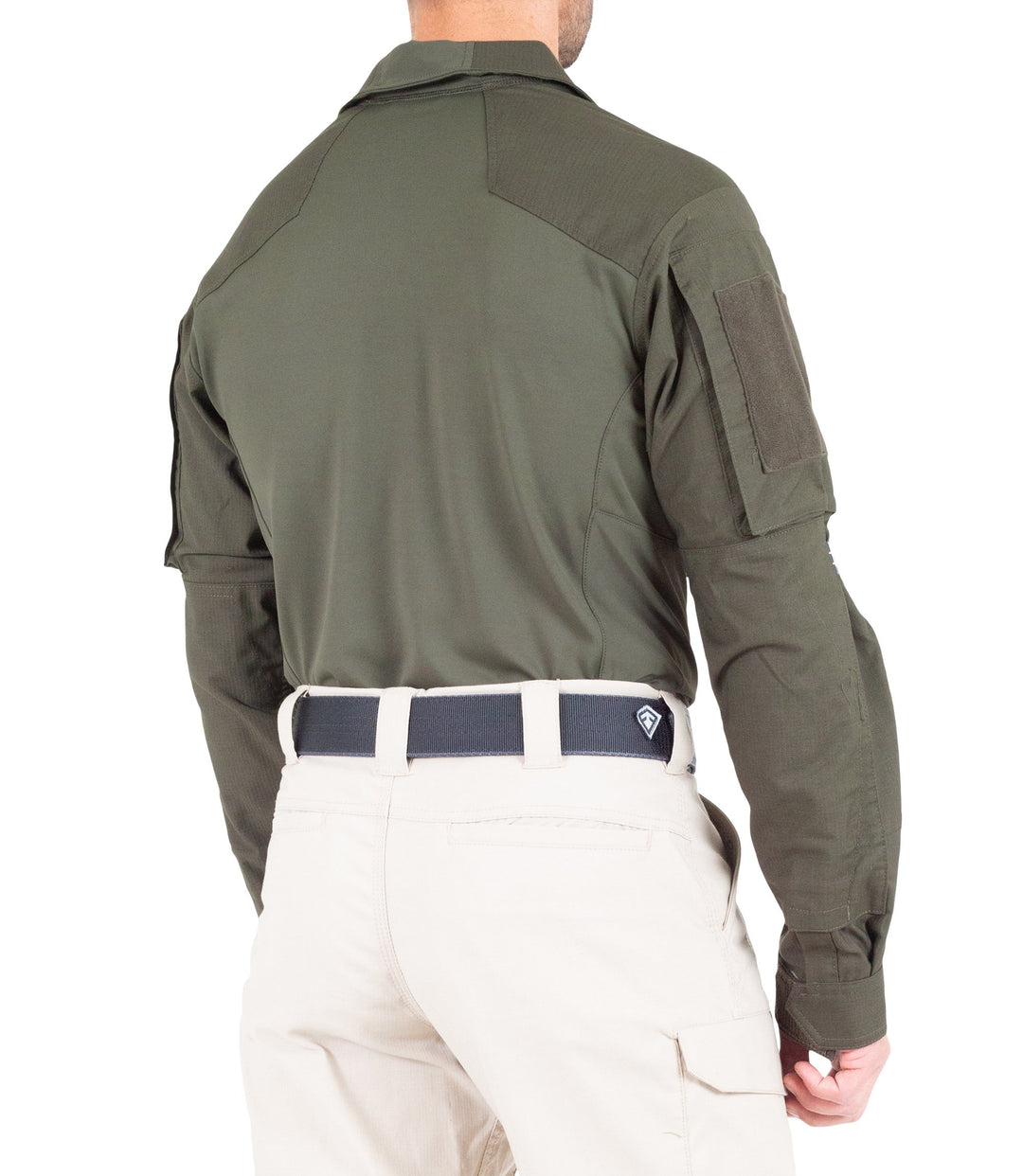 First Tactical Uomo V2 Manica Corta Tattico Camicia Militare Sicurezza Cachi