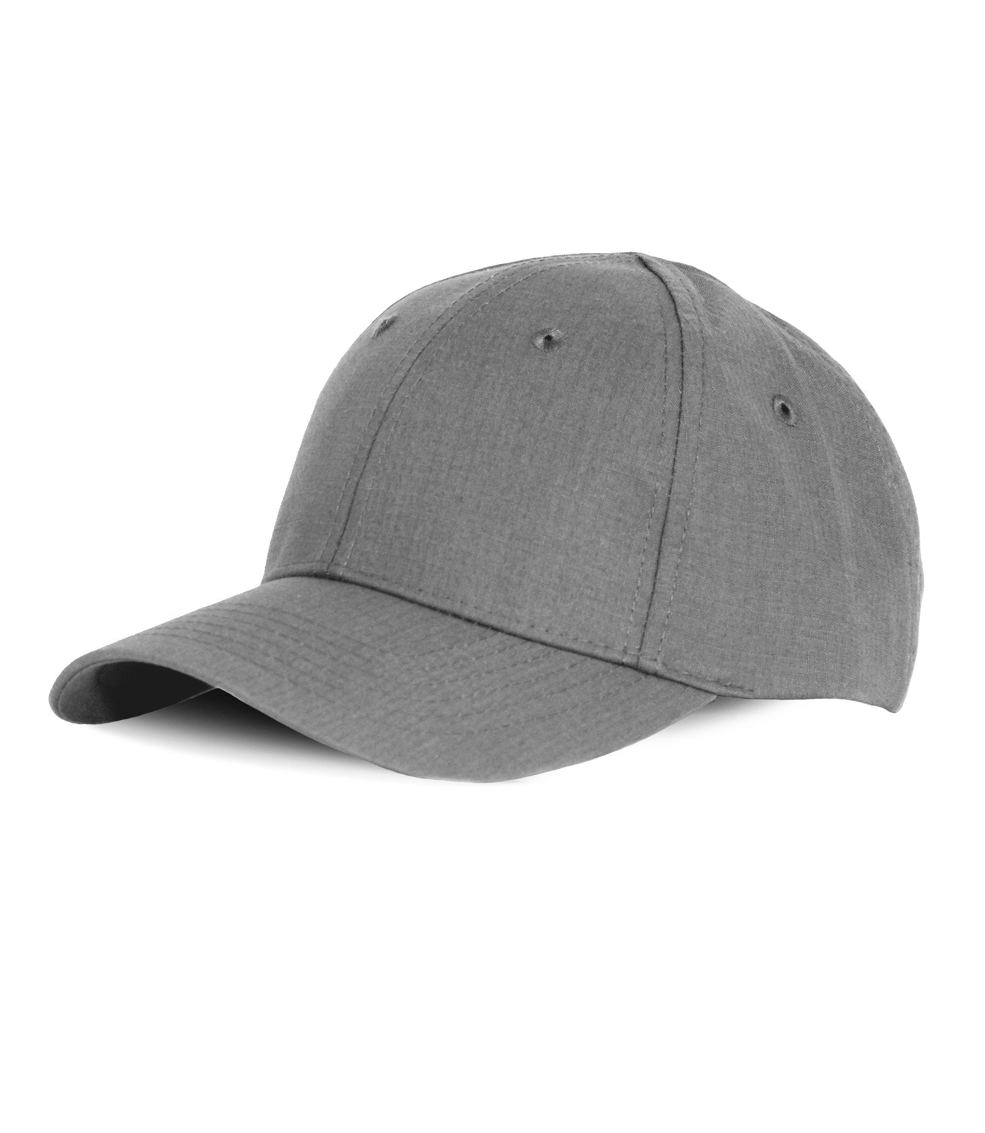 Front of Adjustable Uniform Cap in Wolf Grey