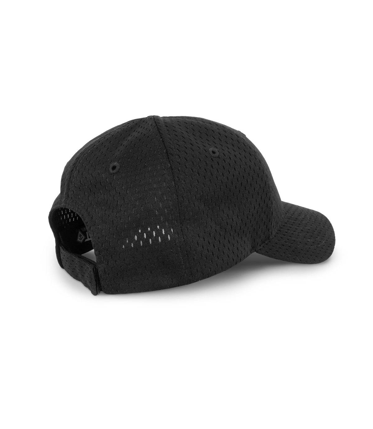 Back of Mesh Hat in Black|color_black