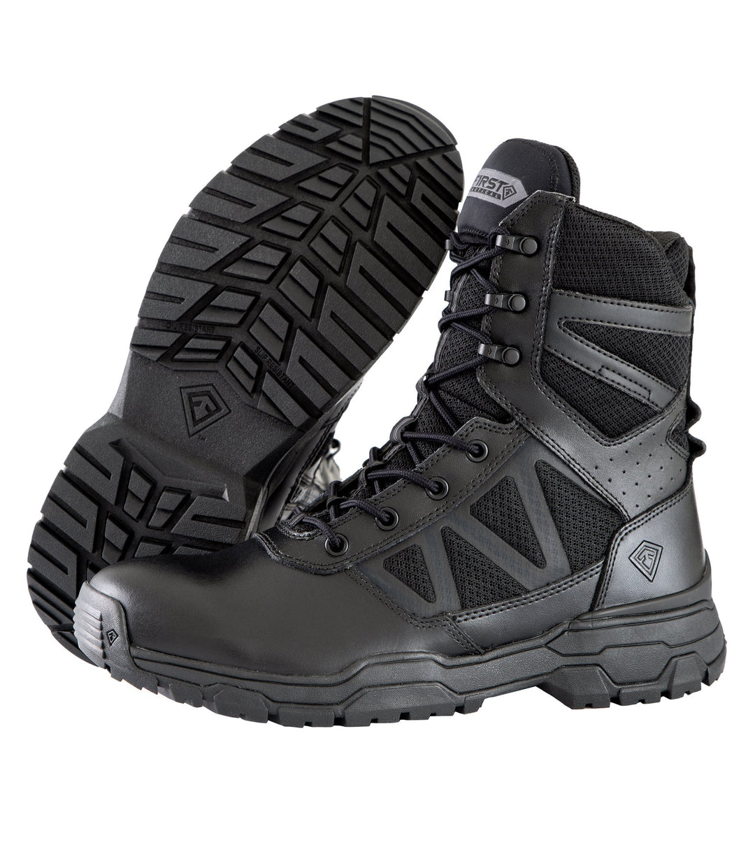 Men's tactical boots side zipper hotsell