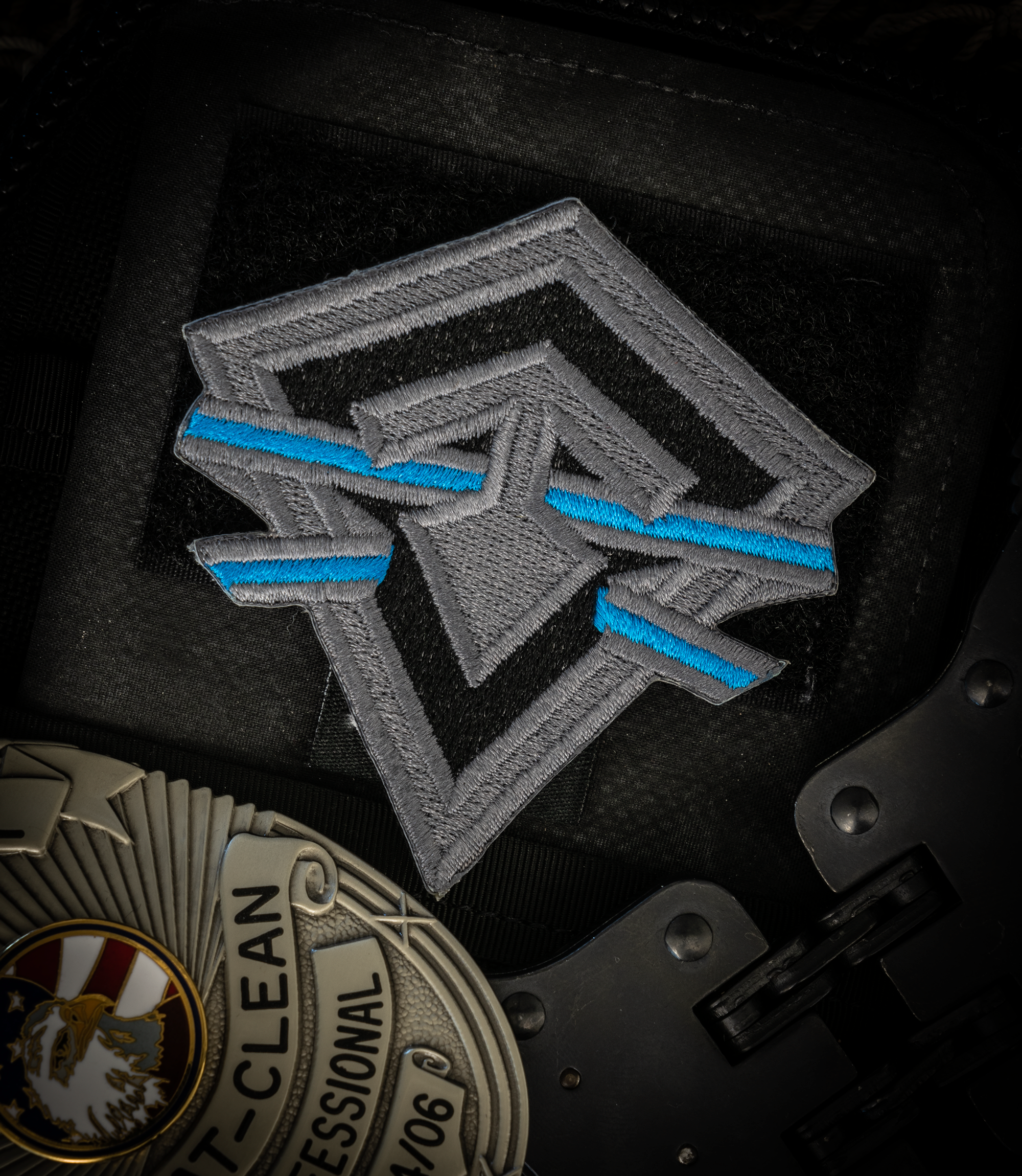 Front of TBL Ribbon Patch on Bag