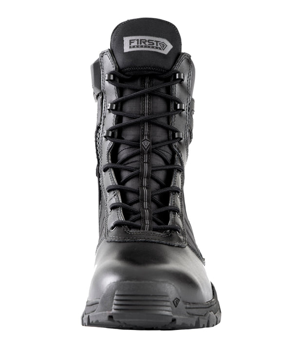 Men's tactical cheap side zip boots